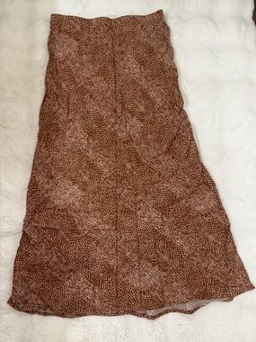 a new day Brown Printed Maxi Skirt